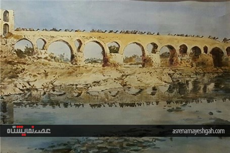گزارش تصویری برپایی نمایشگاهی از آثار هنرمندان مسیحی در نگارخانه شیث