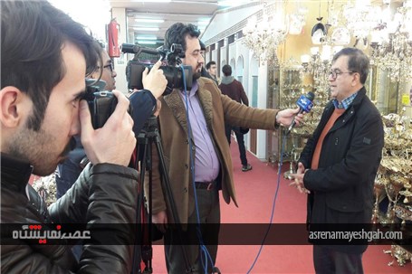 نخستین روز بارانی نمایشگاه تخصصی مبلمان و لوستر