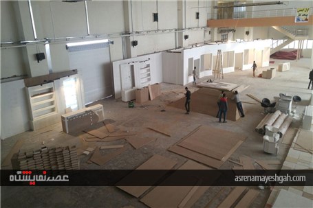 گزارش تصویری یک روزمانده تا برگزاری نمایشگاه خودرو کرمان