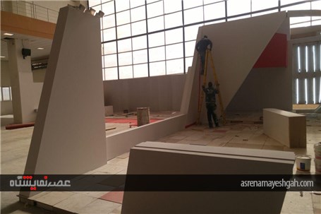 گزارش تصویری یک روزمانده تا برگزاری نمایشگاه خودرو کرمان