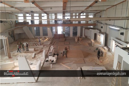 گزارش تصویری یک روزمانده تا برگزاری نمایشگاه خودرو کرمان