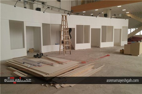گزارش تصویری یک روزمانده تا برگزاری نمایشگاه خودرو کرمان