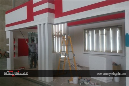 گزارش تصویری از مراحل آماده سازی نخستین نمایشگاه حمل و نقل عمومی شهری در شهر آفتاب