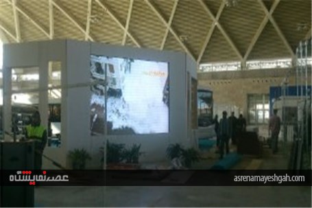 گزارش تصویری از مراحل آماده سازی نخستین نمایشگاه حمل و نقل عمومی شهری در شهر آفتاب