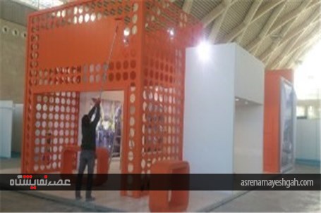 گزارش تصویری از مراحل آماده سازی نخستین نمایشگاه حمل و نقل عمومی شهری در شهر آفتاب