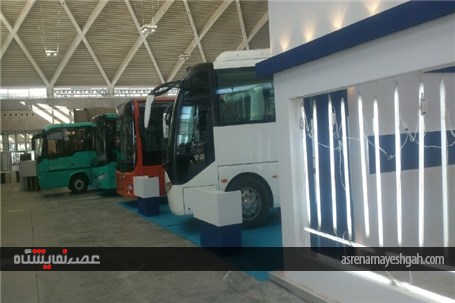 گزارش تصویری از مراحل آماده سازی نخستین نمایشگاه حمل و نقل عمومی شهری در شهر آفتاب