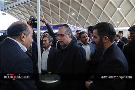 گزارش تصویری افتتاح نخستین نمایشگاه توانمندی‌های صنعت حمل و نقل درون شهری در شهر آفتاب