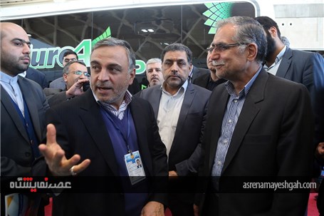 گزارش تصویری افتتاح نخستین نمایشگاه توانمندی‌های صنعت حمل و نقل درون شهری در شهر آفتاب
