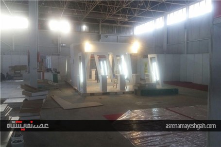 گزارش تصویری آماده سازی سالن ها و غرفه های نمایشگاه بین المللی تجهیزات پزشکی، دندانپزشکی و آزمایشگاه