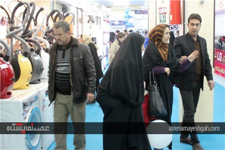 گزارش تصویری استقبال همدانی ها در نخستین روز شانزدهمین نمایشگاه کالای خانگی و بازرگانی همدان