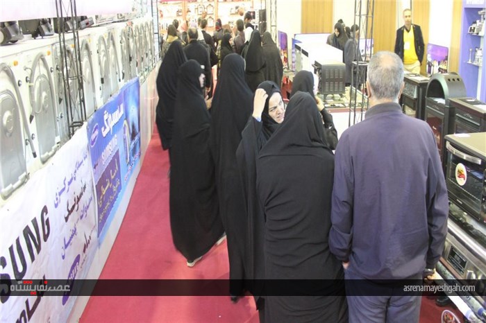 گزارش تصویری استقبال همدانی ها در نخستین روز شانزدهمین نمایشگاه کالای خانگی و بازرگانی همدان