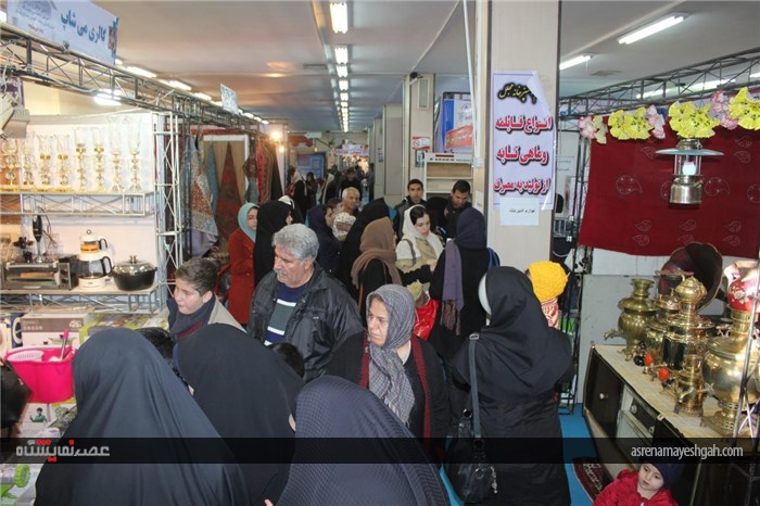 گزارش تصویری استقبال همدانی ها در نخستین روز شانزدهمین نمایشگاه کالای خانگی و بازرگانی همدان