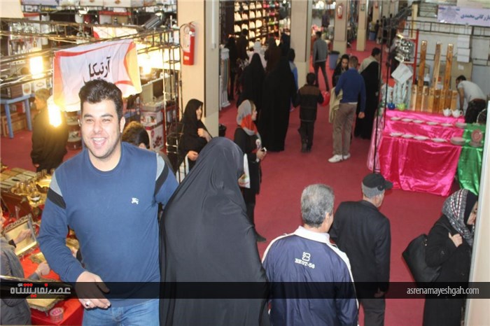 گزارش تصویری استقبال همدانی ها در نخستین روز شانزدهمین نمایشگاه کالای خانگی و بازرگانی همدان