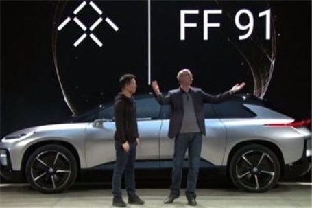 رونمایی از خودرو فوق سریع فارادی فیوچر در نمایشگاه CES۲۰۱۷