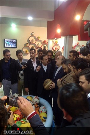 گزارش تصویری افتتاح نمایشگاه ورزش در نمایشگاه بین المللی تهران