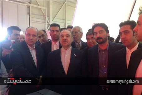 گزارش تصویری افتتاح نمایشگاه ورزش در نمایشگاه بین المللی تهران