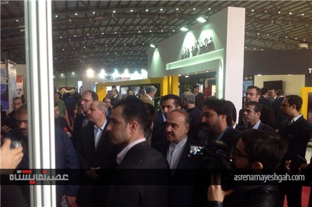 گزارش تصویری افتتاح نمایشگاه ورزش در نمایشگاه بین المللی تهران