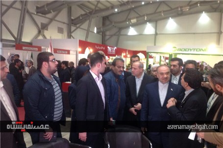 گزارش تصویری افتتاح نمایشگاه ورزش در نمایشگاه بین المللی تهران