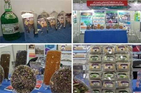 حضور موفق مرکز تحقیقات گیاهان دارویی دانشگاه آزاد اسلامی اراک در نمایشگاه های ملی و بین المللی
