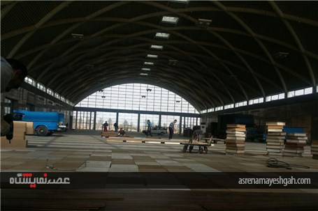 گزارش تصویری مراحل ساخت غرفه های نمایشگاه تهران پلاست 2016 تهران