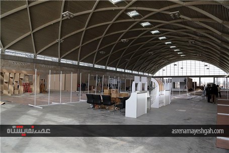 گزارش تصویری مراحل آماده سازی نخستین نمایشگاه بین المللی تهران پلاست شهرآفتاب تهران