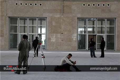 گزارش تصویری مراحل آماده سازی نخستین نمایشگاه بین المللی تهران پلاست شهرآفتاب تهران
