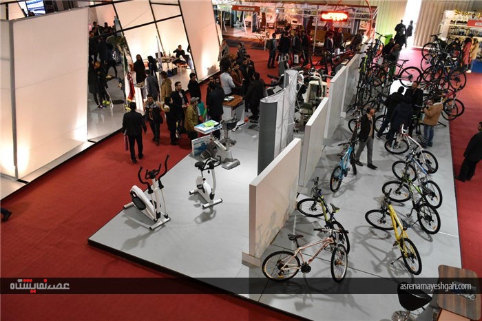 گزارش تصویری برگزاری پانزدهمین نمایشگاه ورزش در تهران