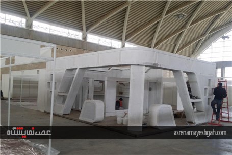گزارش تصویری دو روز مانده به برگزاری نمایشگاه تهران پلاست در شهرآفتاب