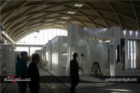 گزارش تصویری دو روز مانده به برگزاری نمایشگاه تهران پلاست در شهرآفتاب