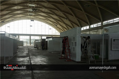 گزارش تصویری دو روز مانده به برگزاری نمایشگاه تهران پلاست در شهرآفتاب