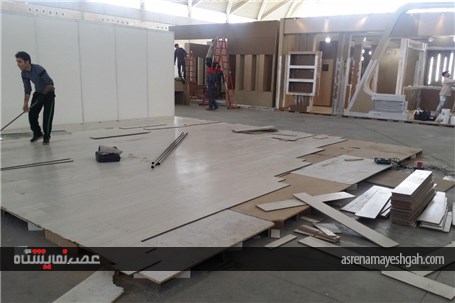 گزارش تصویری دو روز مانده به برگزاری نمایشگاه تهران پلاست در شهرآفتاب