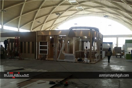 گزارش تصویری دو روز مانده به برگزاری نمایشگاه تهران پلاست در شهرآفتاب