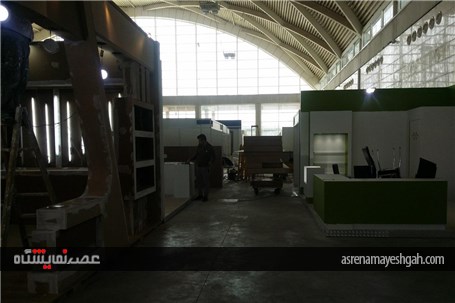 گزارش تصویری دو روز مانده به برگزاری نمایشگاه تهران پلاست در شهرآفتاب