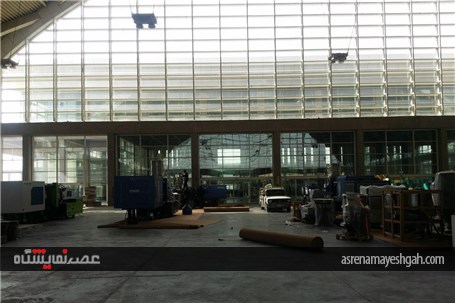 گزارش تصویری دو روز مانده به برگزاری نمایشگاه تهران پلاست در شهرآفتاب