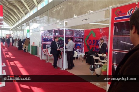 گزارش تصویری افتتاح نخستین نمایشگاه بین المللی تهران پلاست در شهرآفتاب (2)