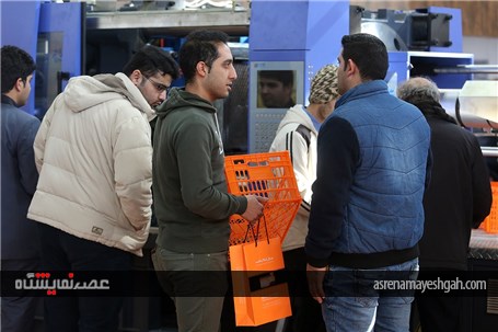 گزارش تصویری دومین روز برگزاری نمایشگاه تهران پلاست در شهر آفتاب