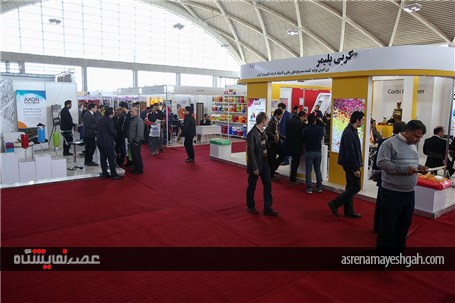گزارش تصویری دومین روز برگزاری نمایشگاه تهران پلاست در شهر آفتاب