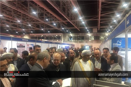 گزارش تصویری سفر مهندس نعمت زاده به عمان برای افتتاح و حضور در نمایشگاه دستاوردهای ایران در مسقط
