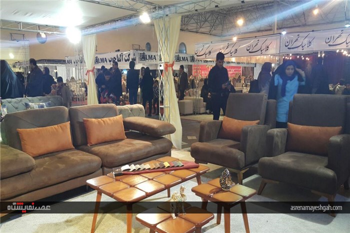 گزارش تصویری هشتمین نمایشگاه پیوند آسمانی،جهیزیه در بوشهر