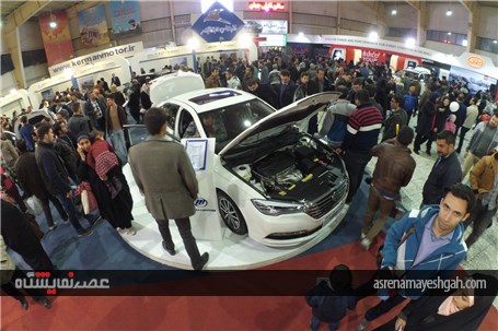 گزارش تصویری از فعالیت کرمان موتور در نمایشگاه خودرو اصفهان