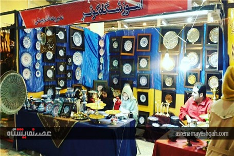 گزارش تصویری برگزاری نمایشگاه توانمندی های بانوان و مشاغل خانگی اراک