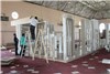 گزارش تصویری آغاز عملیات غرفه سازی اولین نمایشگاه خودرو ،قطعات و صنایع وابسته بوشهر