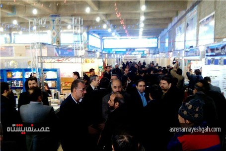 گزارش تصویری افتتاحیه دومین نمایشگاه کتاب کاشان