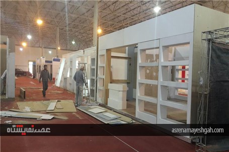 گزارش تصویری نمایشگاه خودرو بوشهر یک روز قبل از افتتاحیه