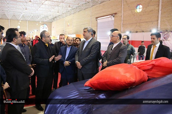 گزارش تصویری از مراسم افتتاح نمایشگاه خودرو، قطعات و صنایع وابسته بوشهر