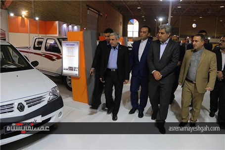 گزارش تصویری از مراسم افتتاح نمایشگاه خودرو، قطعات و صنایع وابسته بوشهر