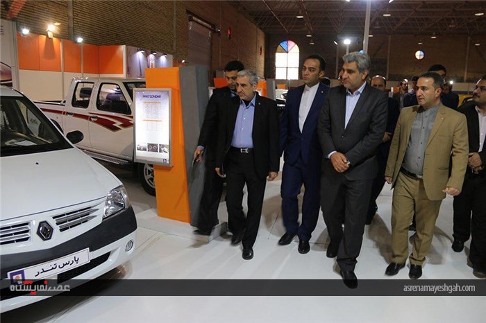 گزارش تصویری از مراسم افتتاح نمایشگاه خودرو، قطعات و صنایع وابسته بوشهر