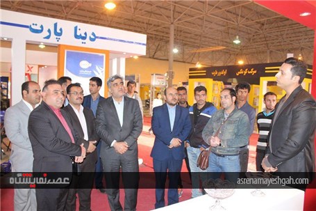 گزارش تصویری از مراسم افتتاح نمایشگاه خودرو، قطعات و صنایع وابسته بوشهر