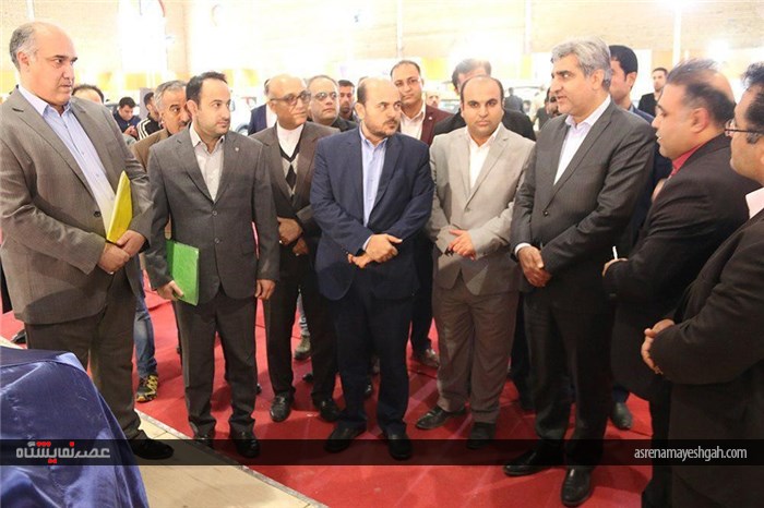 گزارش تصویری از مراسم افتتاح نمایشگاه خودرو، قطعات و صنایع وابسته بوشهر