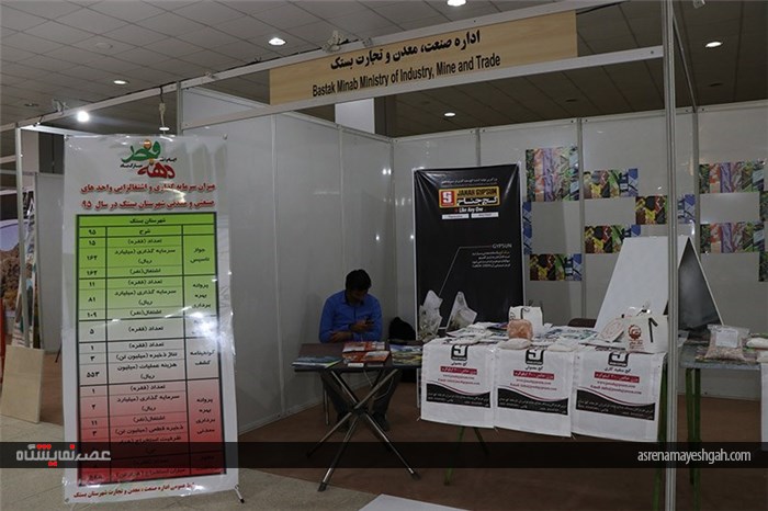 گزارش تصویری نمایشگاه بین المللی معدن و صنایع وابسته هرمزگان